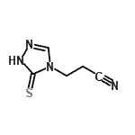 CAS 登录号：774140-20-4， 3-(5-硫代-1,5-二氢-4H-1,2,4-三唑-4-基)丙腈