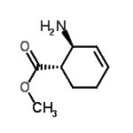 CAS 登录号：774149-60-9， 甲基(1S,2S)-2-氨基-3-环己烯-1-羧酸酯