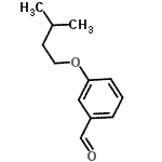 CAS 登录号：77422-25-4， 3-(3-甲基丁氧基)苯甲醛