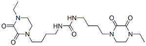 CAS#: 77439-72-6, 1,3-Bis[4-(4-Ethyl-2,3-Dioxopiperazin-1-Yl)Butyl]Urea