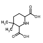 CAS#: 774479-36-6, 3,3-Dimethyl-2,6-piperidinedicarboxylic acid