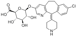 CAS#: 774538-89-5, 3-Hydroxy Desloratadine beta-D-Glucuronide