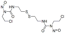 CAS 登录号：77456-14-5， 3-(2-氯乙基)-1-[2-[2-(2-氯乙基氨基甲酰-亚硝基氨基)乙基二硫基]乙基]-1-亚硝基脲