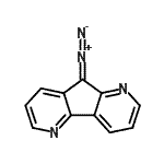 CAS 登录号：774593-01-0， 9-重氮基-9H-吡啶并[2',3':3,4]环戊二烯并[1,2-b]吡啶