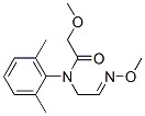 CAS 登录号：77488-89-2， N-(2,6-二甲基苯基)-2-甲氧基-N-[(2E)-2-甲氧基亚胺乙基]乙酰胺