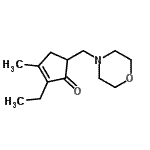 CAS#: 775225-37-1, 2-Ethyl-3-methyl-5-(4-morpholinylmethyl)-2-cyclopenten-1-one