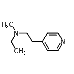CAS 登录号：775288-44-3， N-乙基-N-甲基-2-(4-吡啶基)乙胺