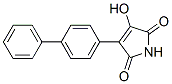 CAS 登录号：77529-41-0， 5-羟基-4-(4-苯基苯基)-1H-吡咯-2,3-二酮