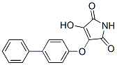 CAS 登录号：77529-44-3， 5-羟基-4-(4-苯基苯氧基)-1H-吡咯-2,3-二酮