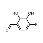 CAS 登录号：775337-99-0， 4-氟-2-羟基-3-甲基苯甲醛