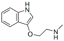CAS 登录号：775516-65-9， 2-(1H-吲哚-3-基氧基)-N-甲基-乙胺