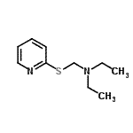 CAS 登录号：77555-21-6， N-乙基-N-[(2-吡啶基硫基)甲基]乙胺