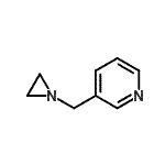 CAS 登录号：77615-91-9， 3-(1-氮丙啶基甲基)吡啶