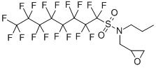CAS 登录号：77620-64-5， N-正丙基-N-(2,3-环氧丙基)全氟辛基磺酰胺
