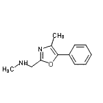 CAS 登录号：776243-57-3， N-甲基-1-(4-甲基-5-苯基-1,3-恶唑-2-基)甲胺
