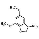 CAS 登录号：776277-39-5， 5,7-二甲氧基-2,3-二氢-1-苯并呋喃-3-胺
