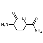 CAS 登录号：776295-01-3， 5-氨基-6-氧代-2-哌啶甲酰胺