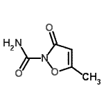 CAS 登录号：77643-87-9， 5-甲基-3-氧代-1,2-恶唑-2(3H)-甲酰胺