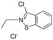 CAS 登录号：7765-82-4， 3-氯-2-乙基-1,2-苯并异噻唑鎓氯化物