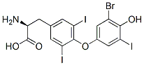 CAS#: 77667-01-7, (2S)-2-Amino-3-[4-(3-Bromo-4-Hydroxy-5-Iodophenoxy)-3,5-Diiodophenyl]Propanoic Acid