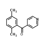 CAS 登录号：776998-40-4， (2,5-二甲基苯基)(4-吡啶基)甲酮