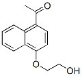 CAS#: 7770-79-8, 4-(2-Hydroxyethoxy)-1-Naphthalenylethanone