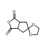 CAS 登录号：777085-50-4， 四氢-1H,3H-螺[环戊二烯并[c]呋喃-5,2'-[1,3]二氧戊环]-1,3-二酮