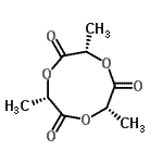 CAS 登录号：777094-51-6， (3S,6S,9S)-3,6,9-三甲基-1,4,7-三氧杂环壬烷-2,5,8-三酮