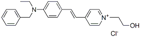 CAS 登录号：77769-98-3， 2-[4-[(E)-2-[4-(苄基-乙基氨基)苯基]乙烯基]吡啶-1-鎓-1-基]乙醇氯化物