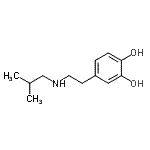 CAS 登录号：777800-41-6， 4-[2-(异丁基氨基)乙基]-1,2-苯二酚