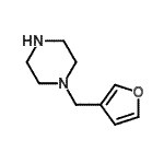 CAS 登录号：777829-43-3， 1-(3-呋喃甲基)哌嗪