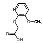 CAS 登录号：777829-60-4， [(3-甲氧基-2-吡啶基)氧基]乙酸