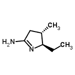 CAS 登录号：777837-84-0， (2R,3S)-2-乙基-3-甲基-3,4-二氢-2H-吡咯-5-胺