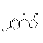 CAS 登录号：777852-61-6， (5-甲基-2-吡嗪基)(2-甲基-1-吡咯烷基)甲酮