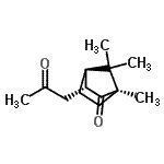 CAS 登录号：777882-71-0， (3R,4R)-1,7,7-三甲基-3-(2-氧代丙基)双环[2.2.1]庚烷-2-酮