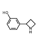 CAS 登录号：777887-24-8， 3-(2-氮杂环丁基)苯酚