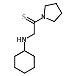 CAS 登录号：777946-66-4， 2-(环己基氨基)-1-(1-吡咯烷基)乙硫酮