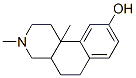 CAS 登录号：77831-91-5， (4aR,10bR)-3,10b-二甲基-1,2,4,4a,5,6-六氢苯并[f]异喹啉-9-醇