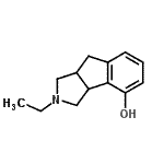 CAS 登录号：778542-74-8， 2-乙基-1,2,3,3a,8,8a-六氢茚并[1,2-c]吡咯-4-醇