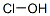 CAS#: 7790-92-3, Hypochlorous Acid