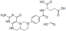 CAS 登录号:77921-44-9, 5,11-次甲基四氢高叶酸酯单甲酸盐