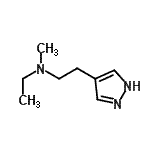 CAS 登录号：779298-68-9， N-乙基-N-甲基-2-(1H-吡唑-4-基)乙胺