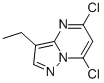 CAS 登录号：779353-64-9， 5,7-二氯-3-乙基-吡唑并[1,5-a]嘧啶