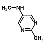 CAS 登录号：77961-31-0， N,2-二甲基-5-嘧啶胺