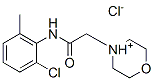 CAS#: 77966-65-5, N-(2-Chloro-6-Methylphenyl)-2-Morpholin-4-Ium-4-Ylacetamide Chloride