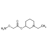 CAS 登录号：779976-46-4， 1-乙基-3-哌啶基(氨基氧基)乙酸酯