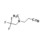CAS#: 779978-29-9, 3-[Methyl(2,2,2-trifluoroethyl)amino]propanenitrile