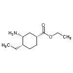 CAS 登录号：780006-84-0， 乙基(1R,3R,4S)-3-氨基-4-乙基环己甲酸酯