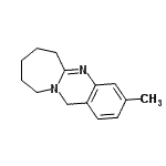 CAS 登录号：780725-93-1， 3-甲基-6,7,8,9,10,12-六氢氮杂卓并[2,1-b]喹唑啉
