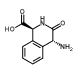 CAS 登录号：780726-56-9， (1S,4R)-4-氨基-3-氧代-1,2,3,4-四氢-1-异喹啉羧酸